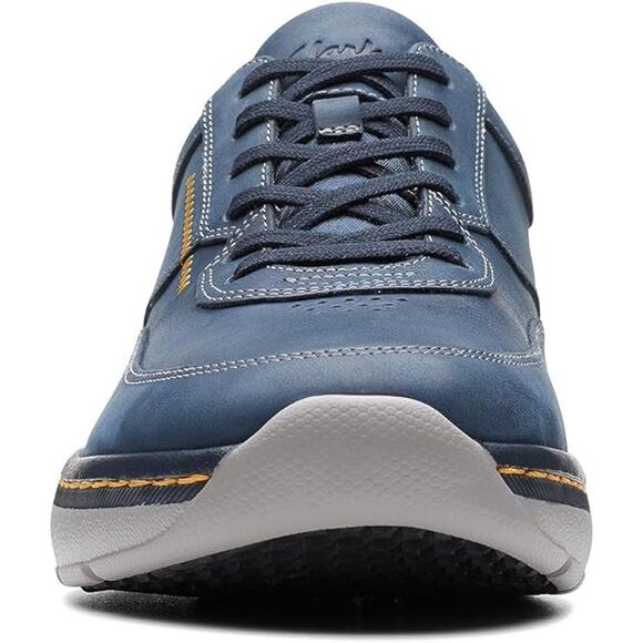 NWT Clarks Men's Clarkspro Lace Navy Leather 10 Medium